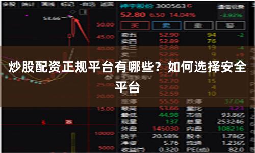 炒股配资正规平台有哪些？如何选择安全平台